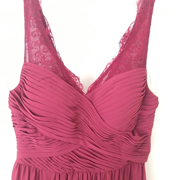 Light burgundy bridesmaid dress - Picture 3 of 4